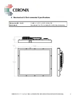 Preview for 11 page of Ceronix 1505-LCD Specification And Operation Manual