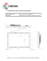 Preview for 13 page of Ceronix 1505-LCD Specification And Operation Manual