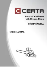 Certa CTCHNSAW88A User Manual preview