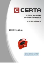 Certa CTINV35GENA User Manual preview