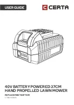 Предварительный просмотр 1 страницы Certa CTMWR40BATA User Manual