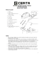 Certa CTSTMCLN2000A Quick Start Manual preview