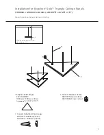 Preview for 2 page of CertainTeed ARCHITECTURAL Ecophon Solo Triangle Installation Manual