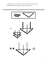 Preview for 3 page of CertainTeed ARCHITECTURAL Ecophon Solo Triangle Installation Manual