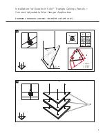 Preview for 6 page of CertainTeed ARCHITECTURAL Ecophon Solo Triangle Installation Manual