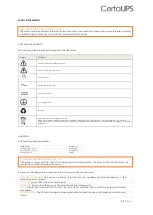 Preview for 3 page of CertaUPS C200 Series User Manual