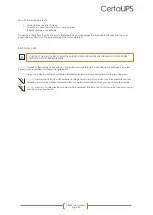 Preview for 21 page of CertaUPS C300R User Manual