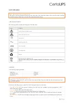 Предварительный просмотр 3 страницы CertaUPS C60-1000 User Manual