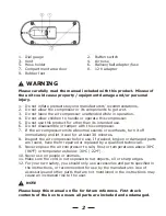 Предварительный просмотр 3 страницы Certified International 299-2642-0 Owner'S Manual