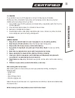 Preview for 12 page of CERTIFIED 060-0181-8 Instruction Manual