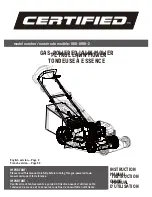 CERTIFIED 060-0190-2 Instruction Manual preview