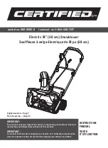 CERTIFIED 060-0582-0 Instruction Manual preview