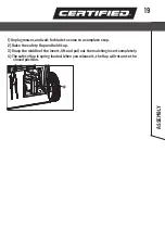 Preview for 19 page of CERTIFIED 060-0739-0 Safety And Operating Manual