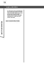 Preview for 10 page of CERTIFIED 060-0740-4 Safety And Operating Manual