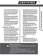 Preview for 5 page of CERTIFIED 060-2360-6 Instruction Manual