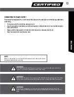 Preview for 13 page of CERTIFIED 060-2360-6 Instruction Manual