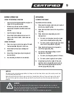 Preview for 19 page of CERTIFIED 060-3742-2 Instruction Manual