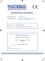 Предварительный просмотр 10 страницы Certikin Aquaspeed 0.5hp Manual