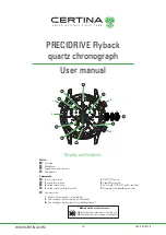 Certina PRECIDRIVE Flyback DS-2 User Manual preview