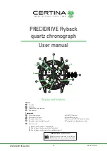 Preview for 1 page of Certina PRECIDRIVE Flyback DS-2 User Manual