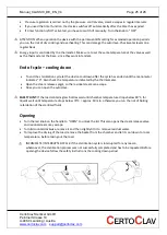 Предварительный просмотр 25 страницы CertoClav Classic User Manual