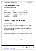 Preview for 12 page of CertoClav CV-EL 12L User Manual