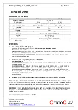 Preview for 22 page of CertoClav CV-EL 12L User Manual