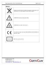 Preview for 23 page of CertoClav CV-EL 12L User Manual