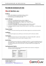 Preview for 22 page of CertoClav MultiControl User Manual