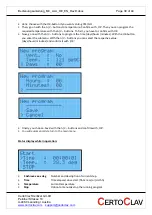 Preview for 39 page of CertoClav MultiControl User Manual