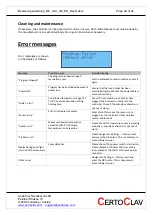 Preview for 40 page of CertoClav MultiControl User Manual