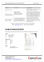 Preview for 41 page of CertoClav MultiControl User Manual