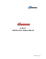 Preview for 1 page of Cervis Warrior MU-X9 System Manual