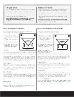 Preview for 4 page of Cerwin-Vega CMX5.1 Owner'S Manual