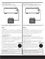 Preview for 6 page of Cerwin-Vega CMX5.1 Owner'S Manual