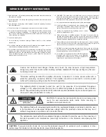 Предварительный просмотр 2 страницы Cerwin-Vega CV-1800 User Manual