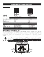 Preview for 4 page of Cerwin-Vega CVP-118 Operation Manual