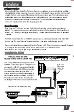 Предварительный просмотр 5 страницы Cerwin-Vega PH654 Owner'S Manual