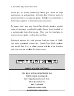 Preview for 2 page of Cerwin-Vega STKR122 Owner'S Manual