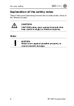 Preview for 6 page of CES RF-NET Installation And Commissioning Manual