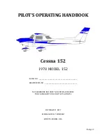 Cessna 152 1978 Pilot Operating Handbook preview