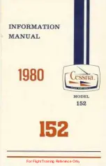 Cessna 152 Information Manual предпросмотр