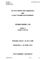 Preview for 3 page of Cessna 162 SKYLANE Pilot'S Operating Handbook And Flight Training Supplement