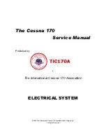 Preview for 1 page of Cessna 170 Service Manual