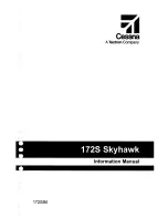 Preview for 1 page of Cessna 172S Skyhawk Information Manual