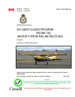 Cessna 182 Operating Instructions Manual preview