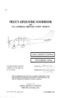 Cessna 182Q 1979 Pilot Operating Handbook preview