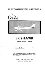 Предварительный просмотр 3 страницы Cessna 1978 Skyhawk 172N Operating Handbook