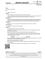 Preview for 5 page of Cessna Caravan 208B Service Letter