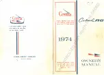 Предварительный просмотр 1 страницы Cessna Cardinal RG 1974 Owner'S Manual